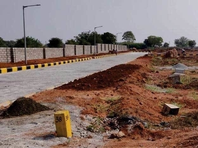 2736 sq ft East facing Plot for sale at Rs 97.28 lacs in Srika Green Oasis in Bhanur, Hyderabad