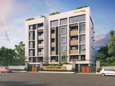 908 sq ft 2 BHK Under Construction property Apartment for sale at Rs 61.80 lacs in StepsStone Vatsa 4 AVM in Kattupakkam, Chennai