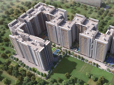 1000 sq ft 3 BHK Apartment for sale at Rs 99.36 lacs in Unique Youtopia Phase I in Kharadi, Pune