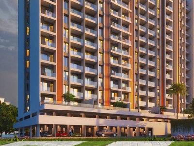 1050 sq ft 2 BHK 2T East facing Apartment for sale at Rs 1.10 crore in Majestique Towers East in Kharadi, Pune