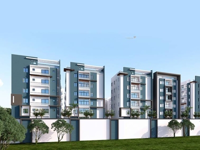 1800 sq ft 3 BHK Under Construction property Apartment for sale at Rs 1.40 crore in Mahaveer Palm Grove in Begumpet, Hyderabad