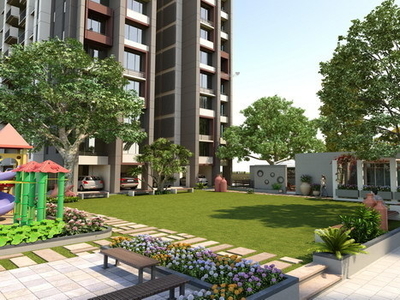 2070 sq ft 2 BHK 3T Apartment for sale at Rs 1.85 crore in Ratnaakar Ratnaakar 4 in Satellite, Ahmedabad