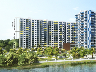 Adarsh Lakefront Residential Phase 1 in Marathahalli, Bangalore