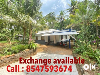 1100 sqft house and 1 acre 51 cent land for sale/exchange