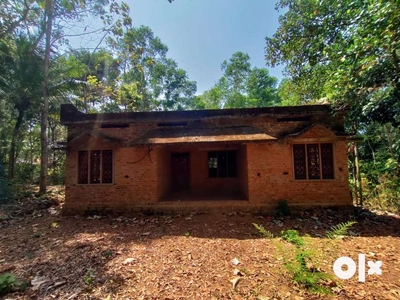 8 cent plot with unfinished house for sale near mavinmoodu kallambalam
