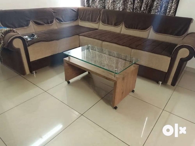 Fully furnished flat available for sale