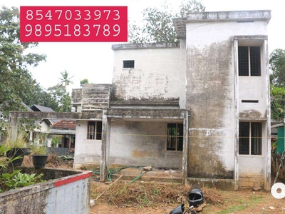 Unfinished house near Ettumanoor 3 bed 1100 sq feet 4.75 cents 28 lakh
