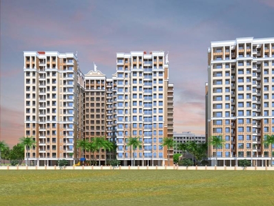 1132 sq ft 2 BHK Launch property Apartment for sale at Rs 46.65 lacs in GBK Vishwajeet Empire in Ambernath East, Mumbai