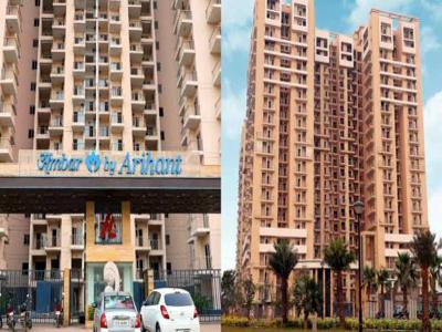 1015 sq ft 2 BHK 2T Apartment for sale at Rs 35.93 lacs in Arihant Arihant Ambar in Phase 2 Noida Extension, Noida