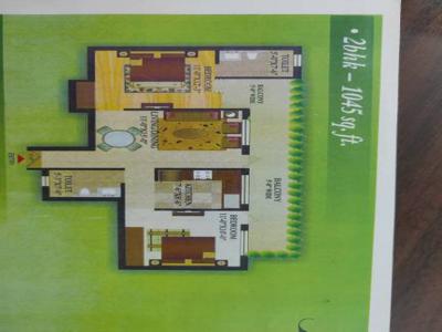 1045 sq ft 2 BHK 2T Apartment for sale at Rs 36.58 lacs in Gardenia Gateway in Sector 75, Noida