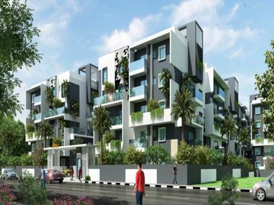 1046 sq ft 2 BHK 2T East facing Apartment for sale at Rs 78.00 lacs in Trendsquares Trendsquares Ortus 2 in Amrutahalli, Bangalore