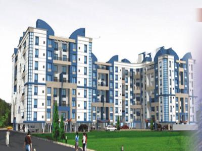 1060 sq ft 2 BHK 2T NorthEast facing Completed property Apartment for sale at Rs 74.00 lacs in GK Roseland Residency 5th floor in Pimple Saudagar, Pune