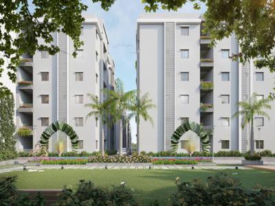1065 sq ft 2 BHK Not Launched property Apartment for sale at Rs 53.25 lacs in Abode M J Lakeview in Ameenpur, Hyderabad