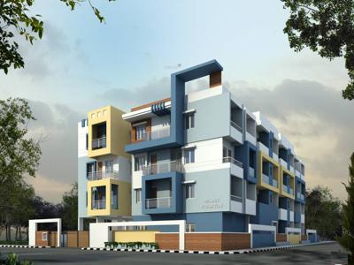 1123 sq ft 2 BHK 2T NorthEast facing Apartment for sale at Rs 65.00 lacs in Mashri Prajavani in Kalyan Nagar, Bangalore