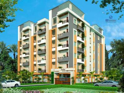 1150 sq ft 2 BHK 2T West facing Apartment for sale at Rs 55.19 lacs in hmda approved gated community flats for sale at 4th floor in Aminpur, Hyderabad