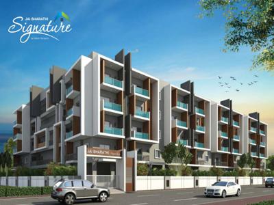 1160 sq ft 2 BHK 2T East facing Completed property Apartment for sale at Rs 64.96 lacs in Jai Bharathi Signature in Ramamurthy Nagar, Bangalore