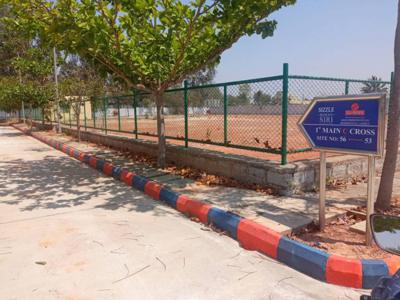 1200 sq ft East facing Plot for sale at Rs 65.88 lacs in Project in Hancharahalli Village, Bangalore