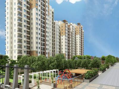 1210 sq ft 2 BHK 2T NorthEast facing Apartment for sale at Rs 87.00 lacs in Brigade Golden Triangle in Budigere Cross, Bangalore