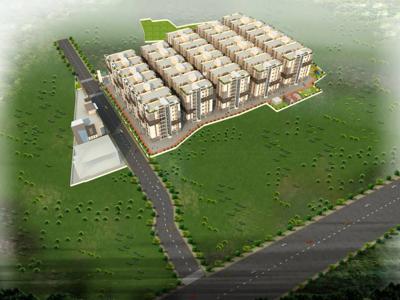 1210 sq ft 3 BHK 2T Apartment for sale at Rs 99.82 lacs in Dollfine DC Durga County in Miyapur, Hyderabad