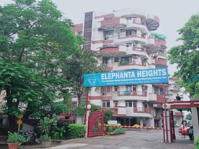 1250 sq ft 2 BHK 2T North facing Apartment for sale at Rs 1.50 crore in CGHS The Elephanta Heights Apartments in Sector 10 Dwarka, Delhi