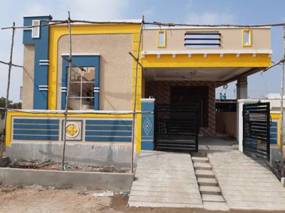 1300 sq ft 2 BHK 2T East facing IndependentHouse for sale at Rs 60.00 lacs in Project in Rampally, Hyderabad