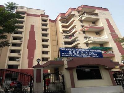 1300 sq ft 3 BHK 2T NorthEast facing Apartment for sale at Rs 1.38 crore in Reputed Builder Naval Technical Officers Apartment in Sector 22 Dwarka, Delhi
