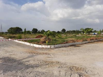 1350 sq ft NorthEast facing Plot for sale at Rs 28.39 lacs in Project in Rudraram, Hyderabad