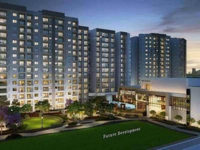 1355 sq ft 2 BHK 2T Apartment for sale at Rs 1.38 crore in L And T Olivia At Raintree Boulevard Cluster 7 in Sahakar Nagar, Bangalore