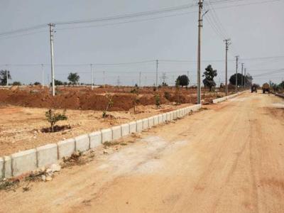 1359 sq ft East facing Plot for sale at Rs 17.37 lacs in HMDA AND RERA APPROVED OPEN PLOTS in Meerkhanpet, Hyderabad