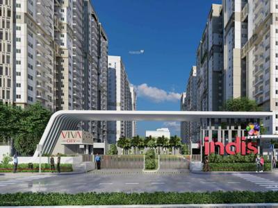 1360 sq ft 2 BHK 2T Under Construction property Apartment for sale at Rs 99.28 lacs in Indis Viva City 7th floor in Kondapur, Hyderabad