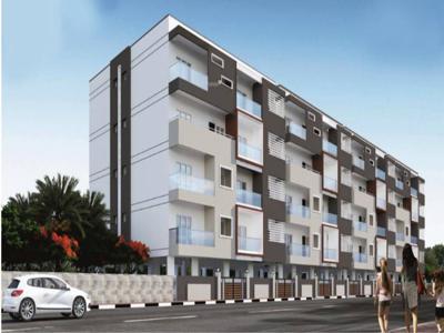 1395 sq ft 2 BHK 2T North facing Apartment for sale at Rs 76.00 lacs in Milestone Lake Front in Kumaraswamy Layout, Bangalore
