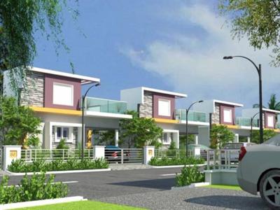 1400 sq ft 3 BHK Launch property Villa for sale at Rs 70.00 lacs in Harshith Westside Villas in Sangareddy, Hyderabad