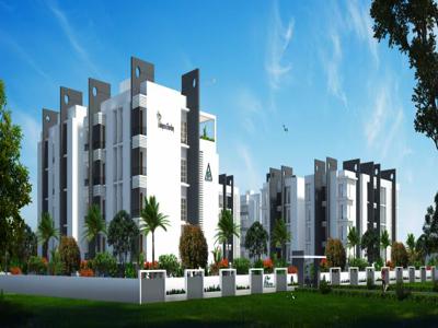 1415 sq ft 3 BHK Completed property Apartment for sale at Rs 91.98 lacs in Elegant Palmera Garden in Thoraipakkam OMR, Chennai