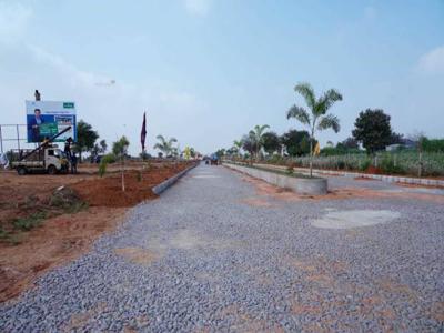 1485 sq ft East facing Plot for sale at Rs 15.67 lacs in PLOTS FOR SALE AT PHARMACITY SRISAILAM HIGHWAY in Sagar Highway, Hyderabad