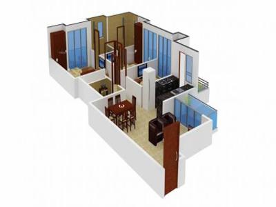 1560 sq ft 3 BHK 3T Apartment for sale at Rs 87.00 lacs in Prateek Laurel in Sector 120, Noida