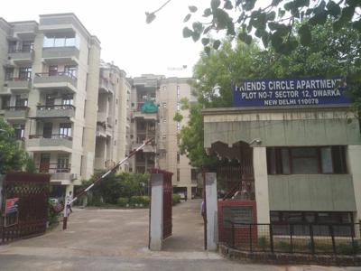 1600 sq ft 3 BHK 1T Apartment for sale at Rs 1.50 crore in Swaraj Homes Friends Circle CGHS in Sector 12 Dwarka, Delhi