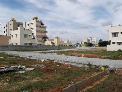 1600 sq ft North facing Plot for sale at Rs 43.20 lacs in Project in Kammasandra, Bangalore