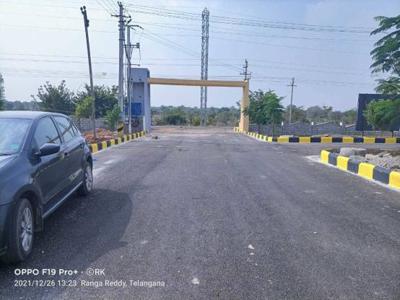 1602 sq ft East facing Plot for sale at Rs 16.02 lacs in LOW BUDGET INVESTMENT PLOTS AT PHARMACITY SRISAILAM HIGHWAY in Kandukur, Hyderabad