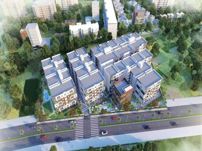 1630 sq ft 3 BHK Completed property Apartment for sale at Rs 88.02 lacs in Sri Sai Harihara Sri Sai Soukya in Peerzadiguda, Hyderabad