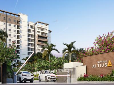 1635 sq ft 3 BHK 3T East facing Apartment for sale at Rs 76.85 lacs in Signature Altius in Kollur, Hyderabad