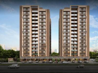 1755 sq ft 3 BHK 3T East facing Apartment for sale at Rs 83.00 lacs in Aristo Anandam 9th floor in Near Nirma University On SG Highway, Ahmedabad
