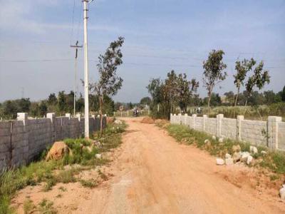 1800 sq ft East facing Plot for sale at Rs 21.00 lacs in HMDA APPROVED OPEN PLOTS AT MEERKHANPET in Srisailam Highway, Hyderabad