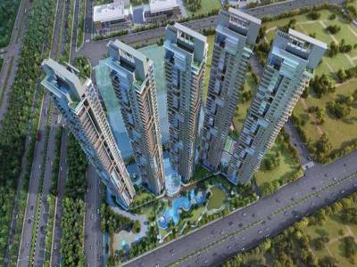 1891 sq ft 3 BHK 3T North facing Apartment for sale at Rs 100.00 lacs in Godrej Palm Retreat 10th floor in Sector 150, Noida