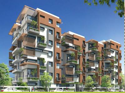 1995 sq ft 3 BHK 3T West facing Apartment for sale at Rs 1.50 crore in Samprasiddhi Green Edge in Jakkur, Bangalore