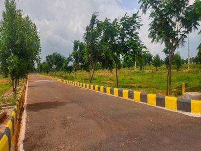2250 sq ft East facing Plot for sale at Rs 23.75 lacs in Low budget plots for sale DTCP RERA Approved with bank loans availabile at meerkhanpet village in Meerkhanpet, Hyderabad