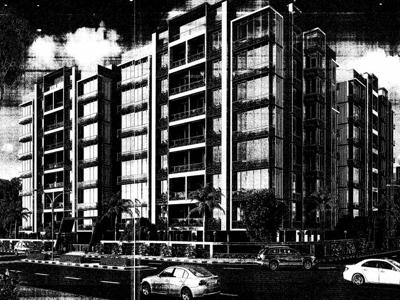 3600 sq ft 4 BHK 4T NorthEast facing Apartment for sale at Rs 3.25 crore in Dharmnandan Dwarkesh Greens in Thaltej, Ahmedabad