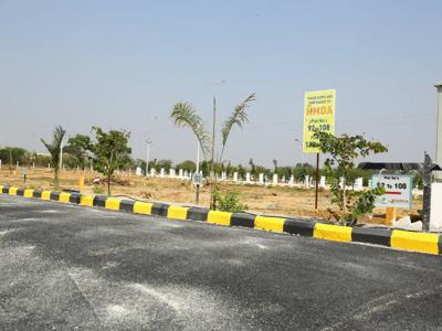 3852 sq ft North facing Under Construction property Plot for sale at Rs 1.07 crore in Shreya Green Meadows in Maheshwaram, Hyderabad