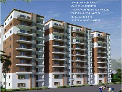 580 sq ft 1 BHK Apartment for sale at Rs 40.00 lacs in Project in Sainikpuri, Hyderabad