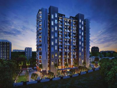 644 sq ft 2 BHK Under Construction property Apartment for sale at Rs 51.40 lacs in Kanifnath Archana Paradise in NIBM Annex Mohammadwadi, Pune