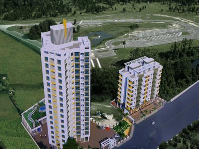 645 sq ft 1 BHK 2T Apartment for rent in Cosmos Orchid at Thane West, Mumbai by Agent Mahadev Properties
